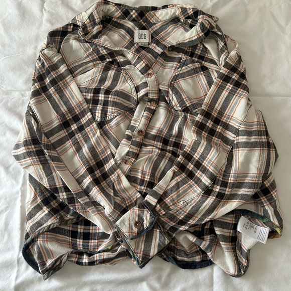 BDG Tops - Urban Outfitters BDG slouchy flannel shirt